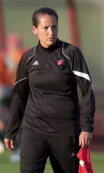 <b>Head coach Paula Wilkins and the Badgers have clinched a spot in next week's Big Ten tournament.</b>