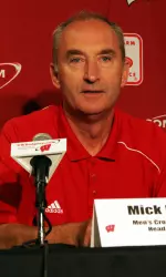 <b>Head coach Mick Byrne addressed the media Monday</b>