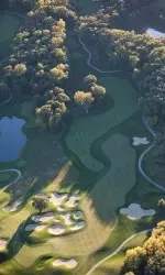 <b>University Ridge aerial 2011 hole 16 vertical looking west</b>