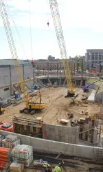 <b>La Bahn Arena construction</b>