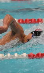 <b>Badger Michael Weiss makes a splash in Arizona and helps Wisconsin to the men's first win of the season</b>