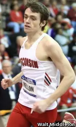 <b>Zachary Mellon is headed to the NCAA indoor championships for the second-consecutive season.</b>