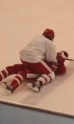 <b>Packer and Pentimone rough each other up at practice</b>