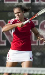 <Junior Aleksandra Markovic's had a perfect first set against Western Illinois.</b>