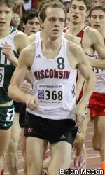<b>Sophomore Maverick Darling raced to a seventh-place finish in the 5,000 meters Friday at the NCAA championships.</b>