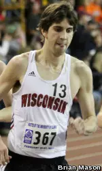 <b>Sophomore Reed Connor is headed to his first NCAA championships after running a 7:56.68 on Friday.</b>