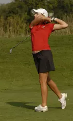 <b> Carly Werwie is one of three Badgers tied for 12th </b>