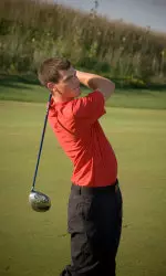 <b> Stephane Dubois led all Badger golfers at the Robert Kepler Intercollegiate </b>