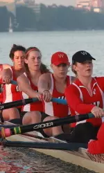 <b>The Badgers won eight of 12 races against Michigan and Michigan State to win the Big Ten Double Dual on Saturday.</b>