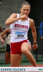 <b>Senior Egle Staisiunaite can advance to the NCAA championships with a top-12 finish in the quarterfinals of the 400-meter hurdles Friday.</b>