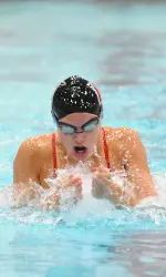 <b>Ashley Wanland took second in the 100-meter breaststroke at the 2011 Santa Clara International Grand Prix.</b>