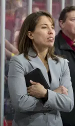 <b>Assistant coach Tracey DeKeyser</b>