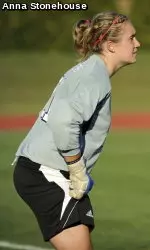 <b>Olivia Hoff had a team-high two saves in Saturday night's exhibition game.</b>