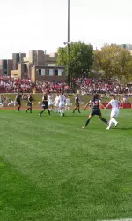 <b>Crowds flock to Pac the Mac soccer game</b>