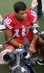 <b>Senior QB Russell participated in Monday's national teleconference.</b>