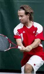 <b>Sophomore Fredrik Ask won all four of his matches Saturday.<b/>