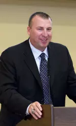<b>Badger coach Bret Bielema</b>