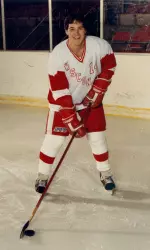 <b>Matt Walsh during his playing days at Wisconsin</b>