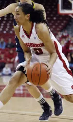 <b> Morgan Paige leads the Badgers this season </b>
