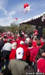 <b>Thousands of Badgers fans are expected to make the trip to California for this year's Rose Bowl.</b>