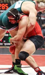 <b>Connor Medbery claimed third place at Hwt.</b>