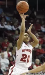 <b>Freshman Lacia Gorman tied her career high with nine points.</b>