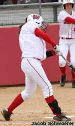 <b>Massei led the Badgers with four hits.</B>