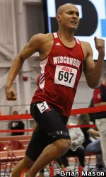 <b>Drew Simmons and the 4x400 relay team completed the eighth-fastest run in UW history.</b>