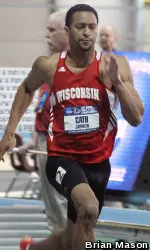 <b>Japheth Cato's opening-day score of 3,333 points has him third in the heptathlon.</b>