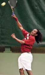 <b>Rod Carey paired with Petr Satral to defeat Chris Aumueller and Stefan Gollner, 8-6.</b>