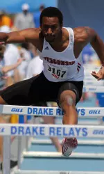 <b>Japheth Cato finished runner-up in the 110 hurdles with a personal-best time of 14.04 seconds.</b>
