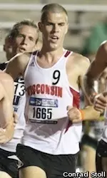 <b>Junior Elliot Krause is headed to the NCAA championships after a 10th-place finish in the 10,000 meters.</b>