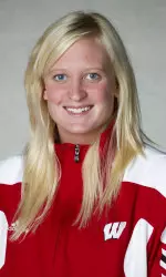<b>Brittany Kimmitt posted three personal-best times and claimed a first-place finish at the Swimvitational.</b>