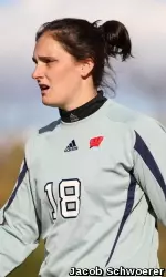 <b>Michele Dalton posted six shutouts and made 88 saves during her senior season en route to being named Big Ten Goalkeeper of the Year.</b>