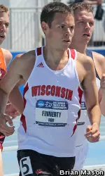<b>Rob Finnerty earned the Badgers' seventh All-America honor in the 1500 meters i nthe last five seasons.</b>