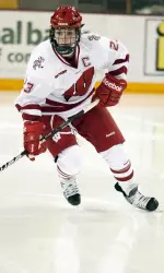 <b>Hilary Knight was the third-overall draft pick in the 2012-13 CWHL Draft and will be playing for the Boston Blades this next year.</b>