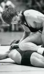 <b>Jim Haines won a national title at 118 lbs. in 1977</b>