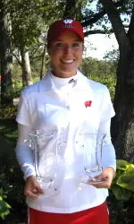 <b>Carly Werwie won the 2010 Badger Invitational</b>