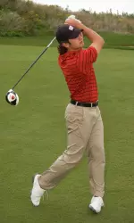 Christopher Meyer led the Badgers in their first tournament of the season