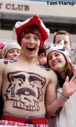 <b>Fans like this are why Madison was voted 'America's Best College Football Town.'