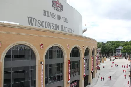 SAPC front facade on north end of Camp Randall Stadium