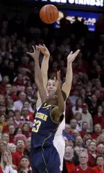 <b>Brust's buzzer beater was UW's first since Josh Gasser's 3-pointer beat Michigan in 2011.</b>