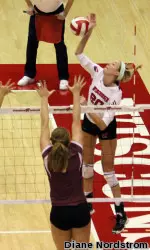 <b>Ellen Chapman led all players with 13 kills.</b>