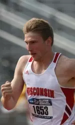 <b>Senior Grant Bughman finished fourth in the 400 meters in a personal-best time of 49.15 seconds.</b>