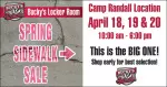 <b>Enjoy Bucky's Locker Room Spring Sidewalk Sale</b>