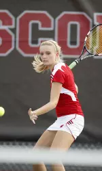 <b>Hoch was the only UW player to win a set in Sunday's match.<b/>