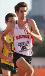 <b>Junior Reed Connor won the 1500 meters in 3:53.41 on Saturday at the Musco Twilight Invitational.</b>