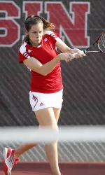 <b>Hannah Berner headlined the day with a two-set takedown of No. 54 Dieters.<b/>