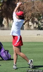 <b>Kimberly Dinh earned her second top-20 finish of the season to lead the Badgers.</b>