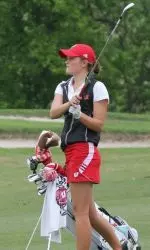 <b>Aaren Ziegler moved up the individual leaderboards on Friday, finishing in a tie for 39th place at 5-over par.</b>